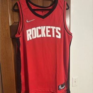 Nike Houston Rockets NBA Swingman Jersey XL 52 Red Men's Basketball